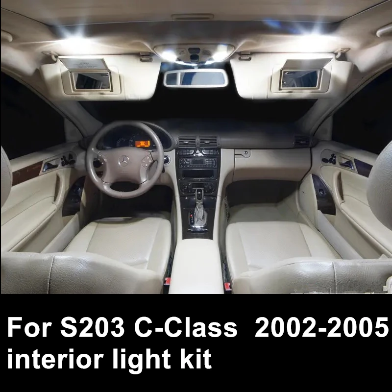 14x errorfree водить автомобиль купол Интерьер светильник для Benz S203 c-класса Wagon 2002-2005 C240