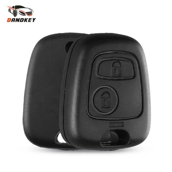 

Dandkey Remote Key Car Key Fob Case Shell Cover For Citroen C1 C4 XSARA Picasso For Peugeot 107 207 307 407 206 306 406