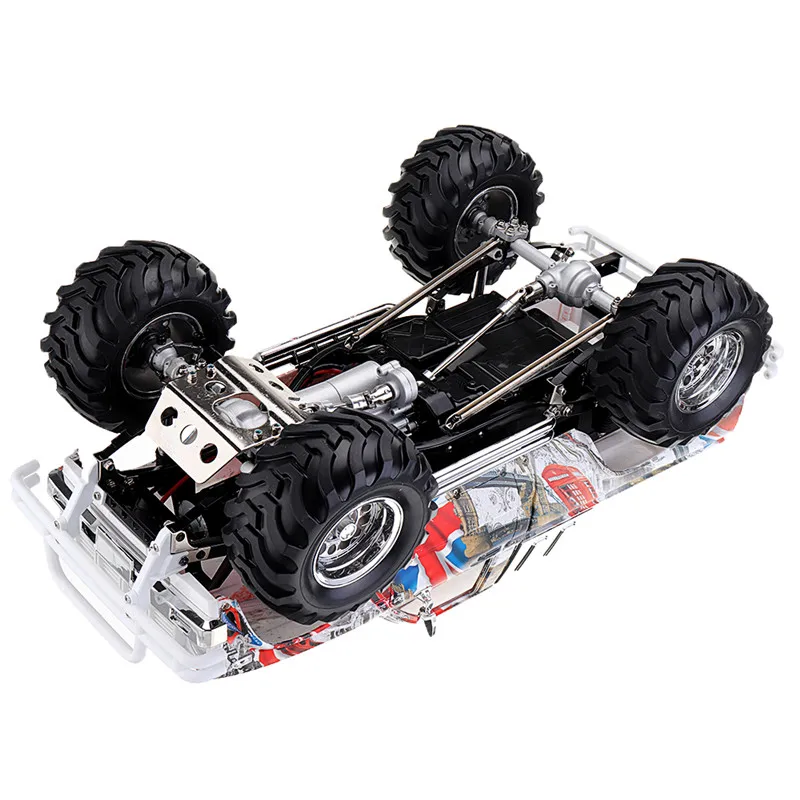 HG P407 с 2 корпусами 1/10 2,4G 4WD аппаратная Электроника пластик RC автомобиль для TOYATO Металл 4X4 пикап RTR модель автомобиля