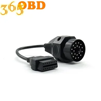 

10Pcs/Lot High quality OBD1 20pin to OBD2 16pin cable for BMW diagnostic interface 20 pin extension cord