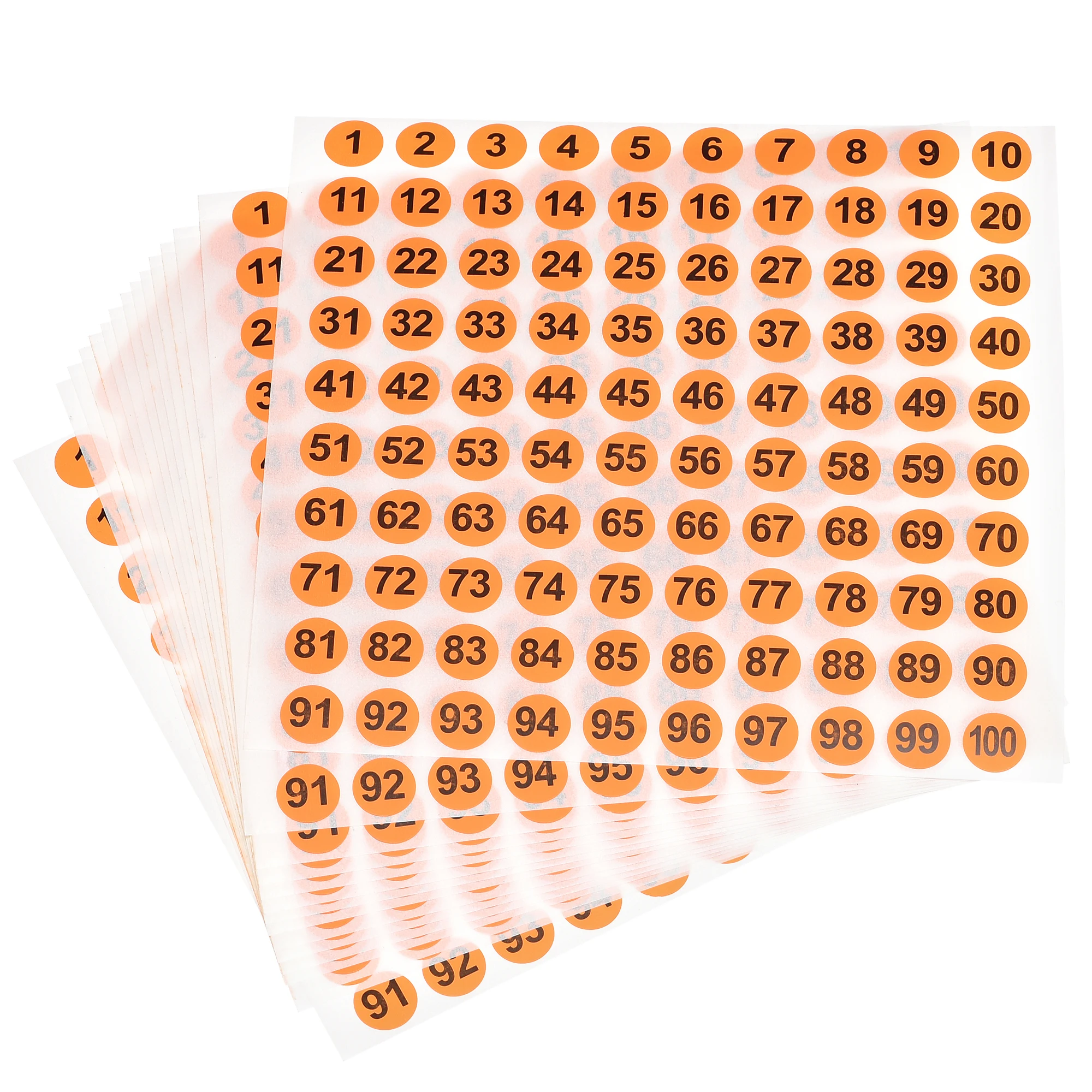 

Uxcell круглый номер наклейки самоклеющиеся 10 мм Диаметр номер 1-100 Бумага Мелованная Этикетка 15 листов для организации хранения