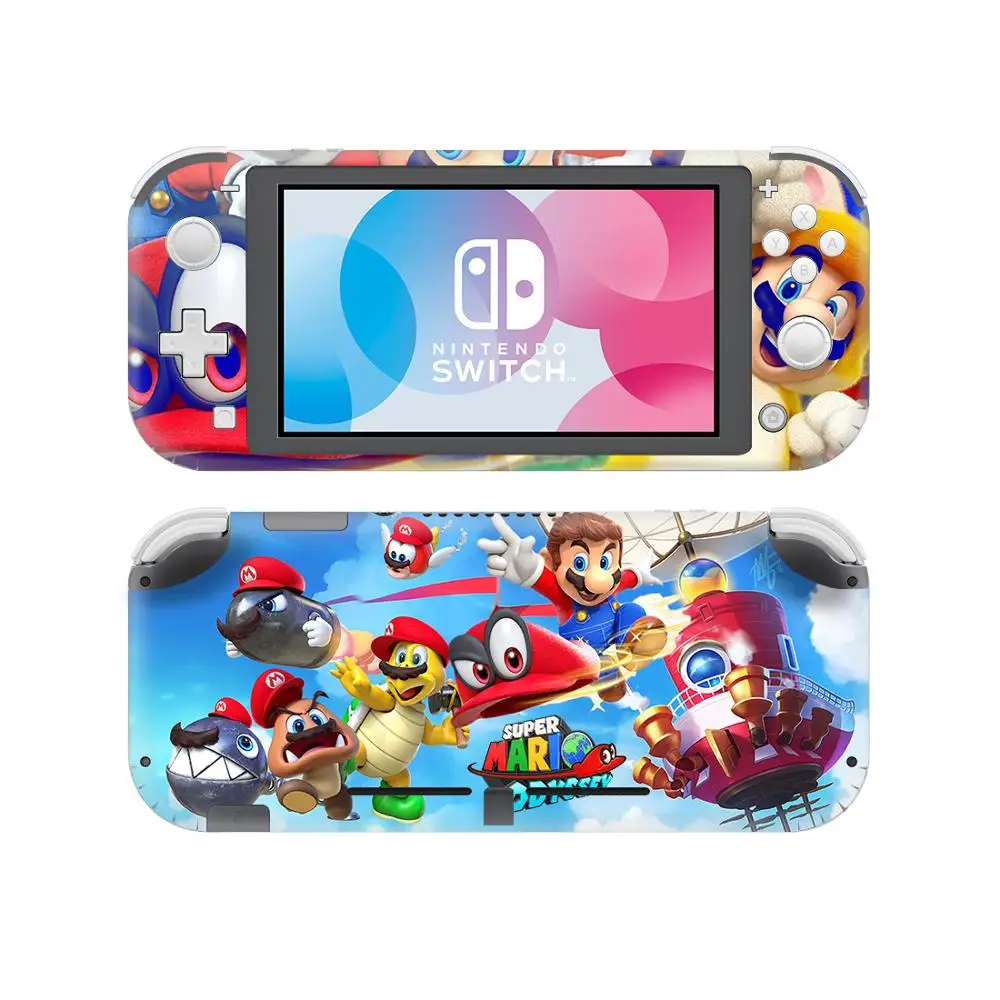 Супер Марио наклейка на кожу для nintendo Switch Lite консоль и контроллер протектор Joy-con NAND переключатель Lite наклейка на кожу