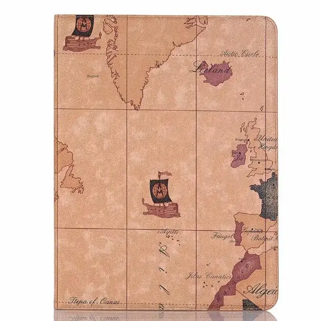 Ультра тонкий чехол для IPad Pro 12,9 Tablet Smart Cover для Apple IPad Pro 12,9 дюймов из искусственной кожи флип-чехол+ ручка - Цвет: Picture color