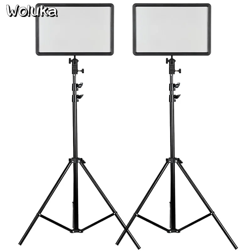 Godox 2PCS LEDP260C Ultra-thin 30W 3300-5600k LED Video Light Panel Lamp with 2m Stand for Studio CD50 T03 2Y | Электроника