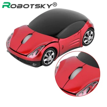 

USB 1600DPI Wireless Mouse Sports Car Modeling 2.4Ghz Smart Mouse Office Gaming Business Optical Mouse Computer Peripheral Mouse