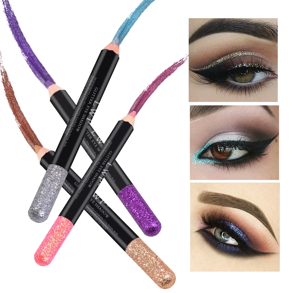 Eye Makeup Glitter Eyeliner Eyeshadow Colorful Eyeliner Pen Waterproof Long Last Fast Dry Black Eye Liner 1 Eye Makeup Glitter Eyeliner Eyeshadow Colorful Eyeliner Pen Waterproof Long Last Fast Dry Black Eye Liner 3
