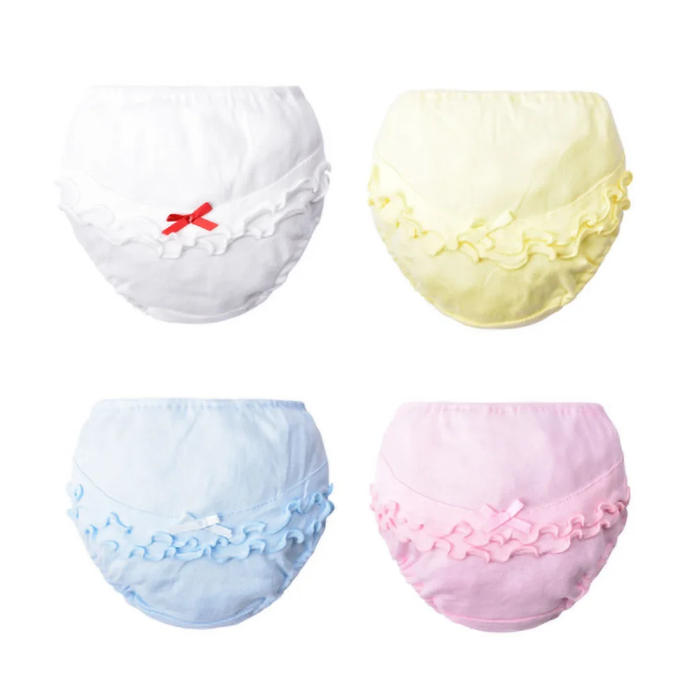 Toddler Baby Underwear Girls Panties Kids 100% Cotton Underpants Newborn Summer Solid Color Shorts Infant Briefs 0-2Year baby cotton panties,baby underwear set