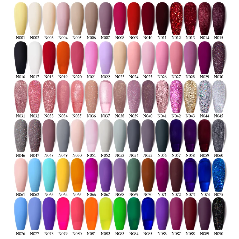 UR SUGAR 7.5ml Gel Nail Polish Red Nude Glitter Sequins Base Matte Top Coat Semi Permanent Soak Off UV LED Nail Art Varnish
