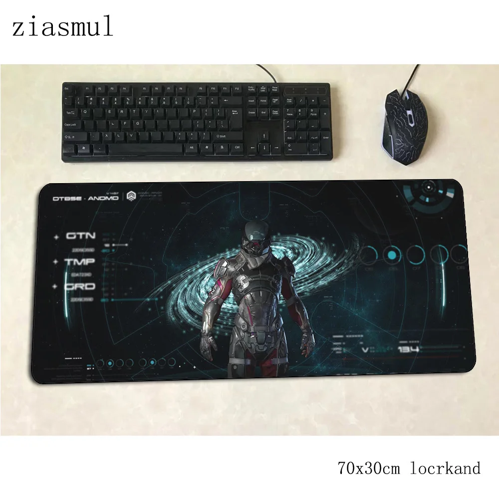 Коврик для мыши mass effect, геймер, 3d, 70x30 см, игровой коврик для мыши, ПК, notbook, Настольный коврик, милый коврик для мыши, игры, pc gamer, коврики для геймпада