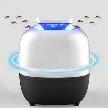 

New Style USB Plug-in Mosquito Killer Inhaled Electric Mosquito Killer Lamp Photocatalysis Mute Home LED Bug zapper Insect Trap