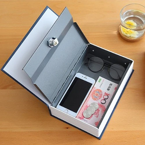 비밀 은닉 돈 안전 상자, 숨겨진 상자 책 상자, 비밀 금고 비밀번호, 작은 안전한 돼지 저금통, 잠금 장치 5