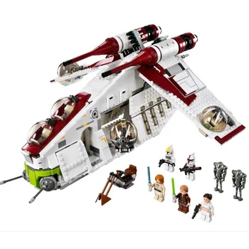 

05041 Wars On Star Toy Republic Gunship Set Compatible With Lepining Star Wars Ship For Children Educational Blocks Gift Boy