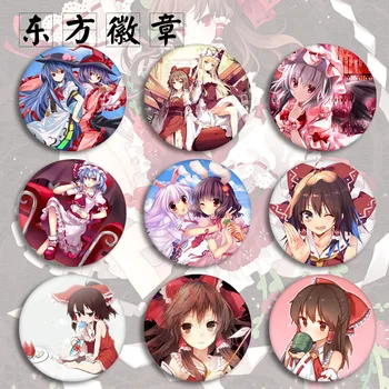 

Anime Touken TouHou Project Cosplay Costumes Badge Brooch Pins Collection Bags Badges Accessories For Backpacks Clothes