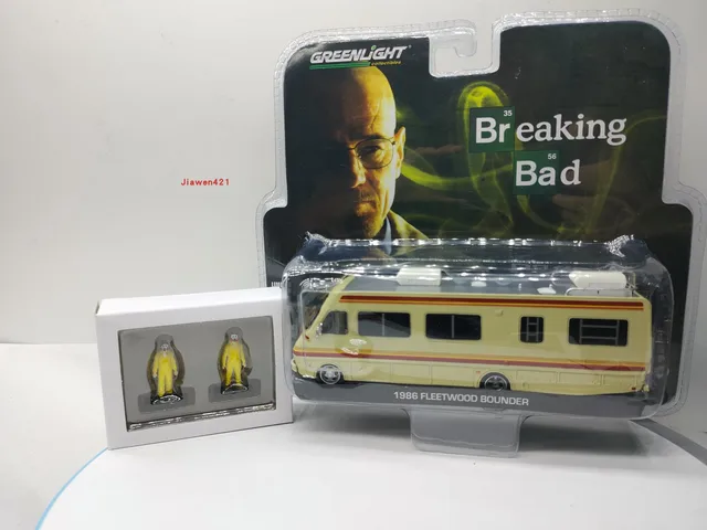 Greenlight 1/64 1986 Fleetwood Bounder Breaking Bad Carro de