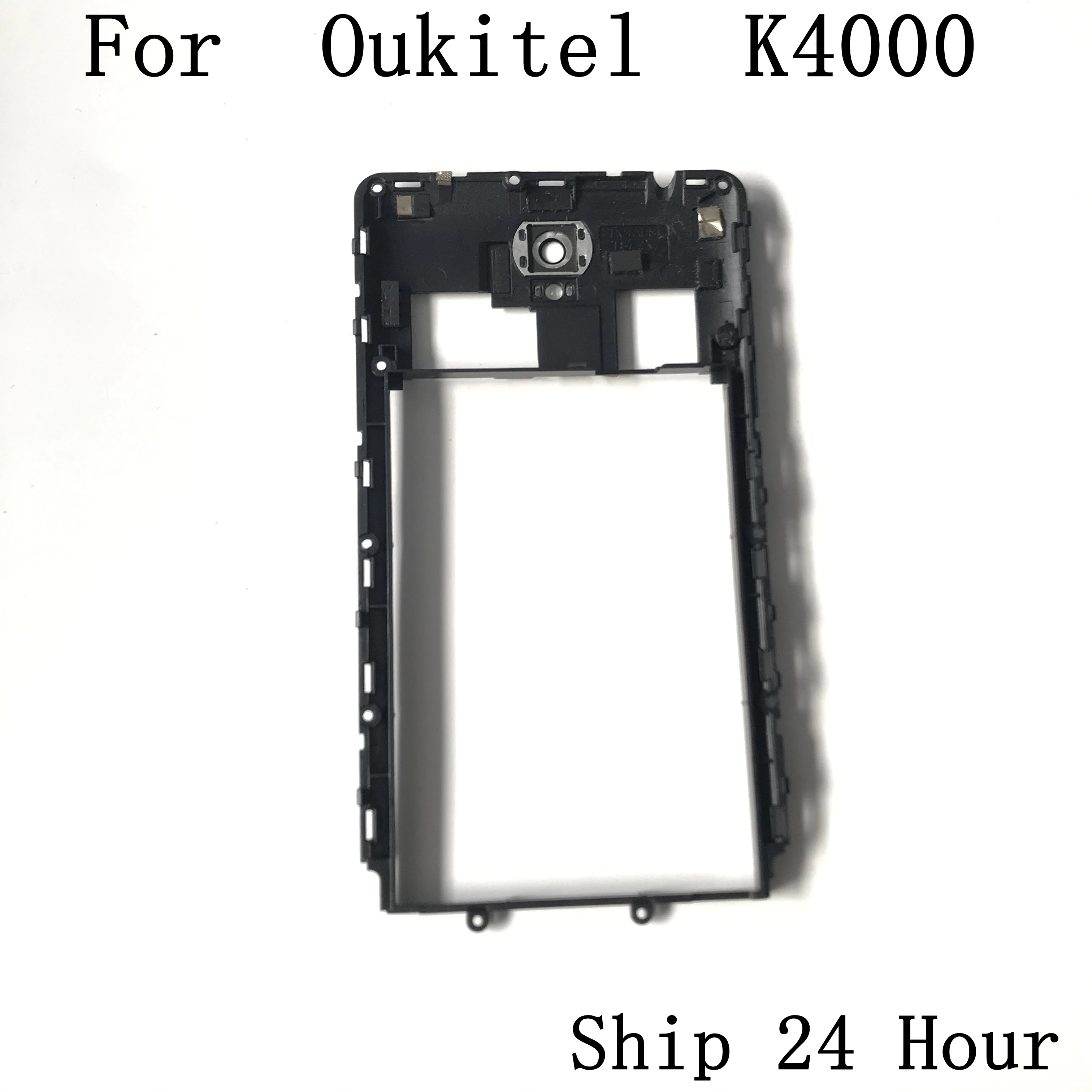 Oukitel K4000 б/у задняя рамка чехол + стеклянный объектив камеры для детали замены |