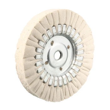 

6 Inch Cotton Airway Polishing Polishing Wheel Cutter Polishing Machine Disc Pad 25 Mm Thickness Abrasive Polishing Tool