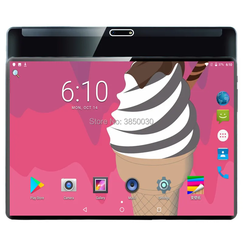 Бесплатная доставка 10 дюймов 2.5D стекло планшетный ПК Android 9 0 Deca Core 4G LTE 6 Гб ram 128 rom
