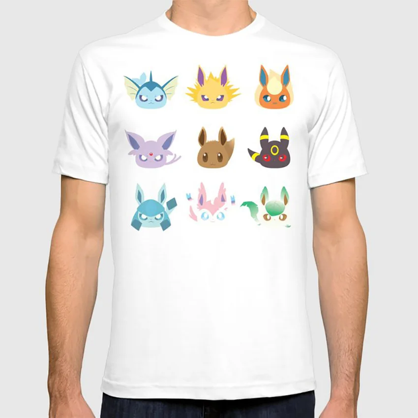 Eevee Evolution/Детская футболка с рисунком