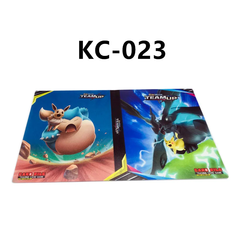 27 стилей Pokemon Cards альбом 240 шт. держатель альбом мультфильм аниме Pocket Monster игрушка Пикачу для детей подарок - Цвет: KC-023