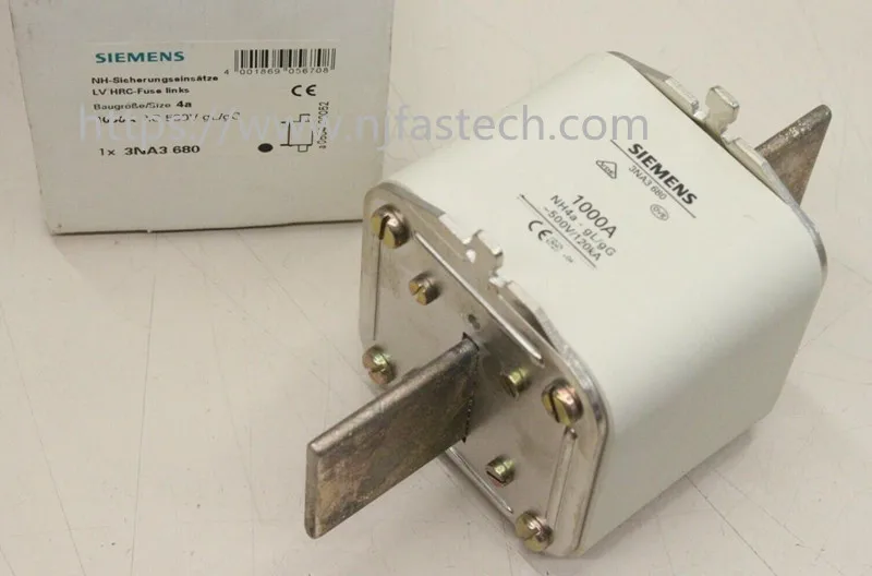 Плавкий предохранитель типа 3NA3680 1000A 500V 120KA
