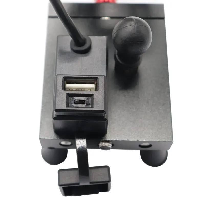 12 V-24 V USB переключатель 360 ° вращающийся велосипедный Мотоцикл держатель для мобильного телефона стенд
