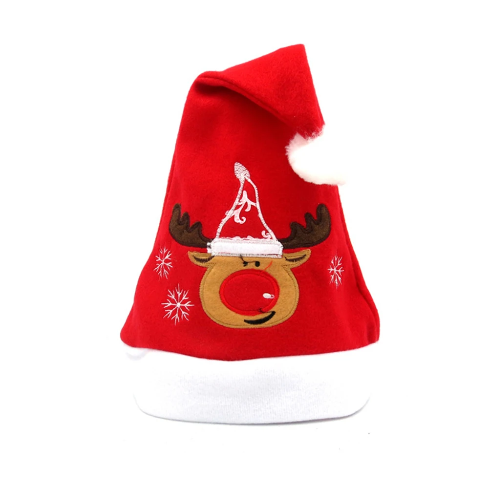 2 шт. рождественские шапки Санты Снеговик Снеговики шапки на год шляпа вечерние принадлежности для украшения рождества