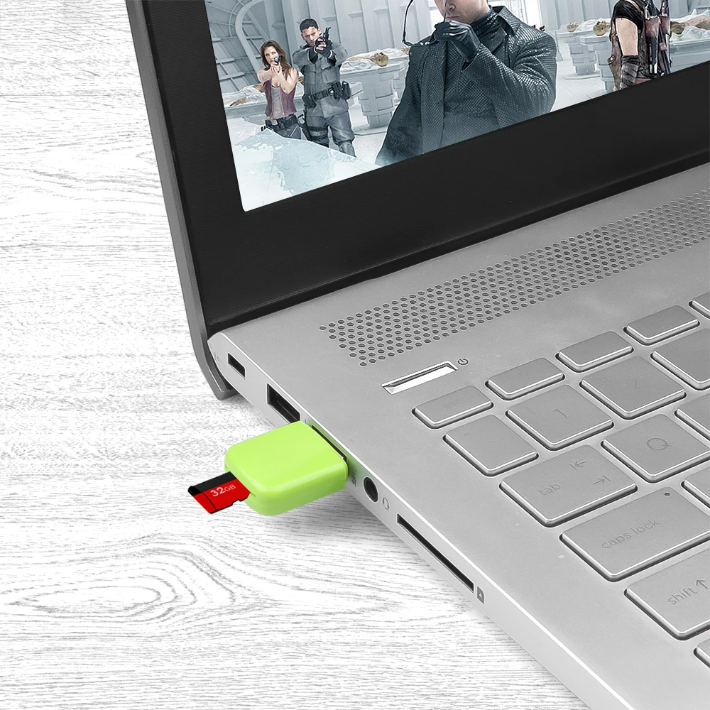 Kebidumei портативный USB 2 0 TF устройство для чтения карт памяти Micro SD адаптер