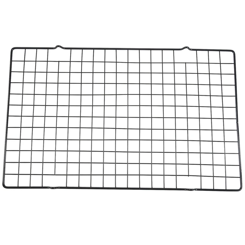 

1pc Carbon Steel Non-stick Cooling Rack Cooling Grid Baking Tray For Biscuit Cookie Pie Bread Cake Baking Rack