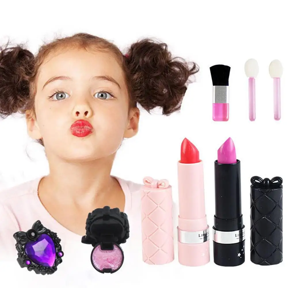 LittlePrincess чехол для макияжа детский водорастворимый макияж игровой домик игрушки для детей подарок для девочек