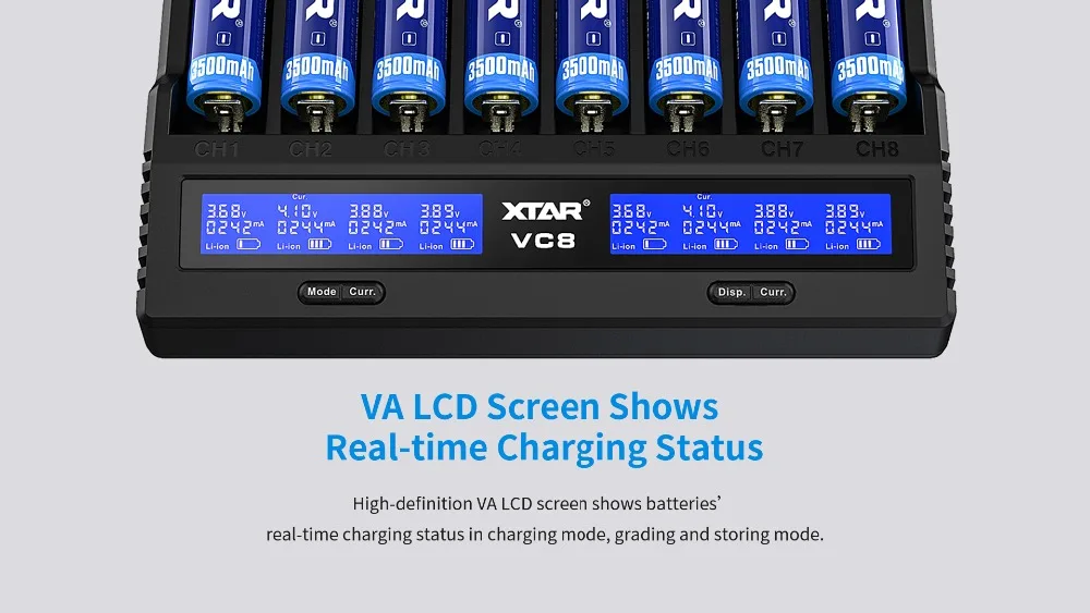 VC4SL, QC3.0, 21700, 20700, 18650