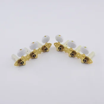 

Clearance Sale 1 Set Classical Guitar Machine Heads Tuners Gold ( #1300 ) Made In Korea