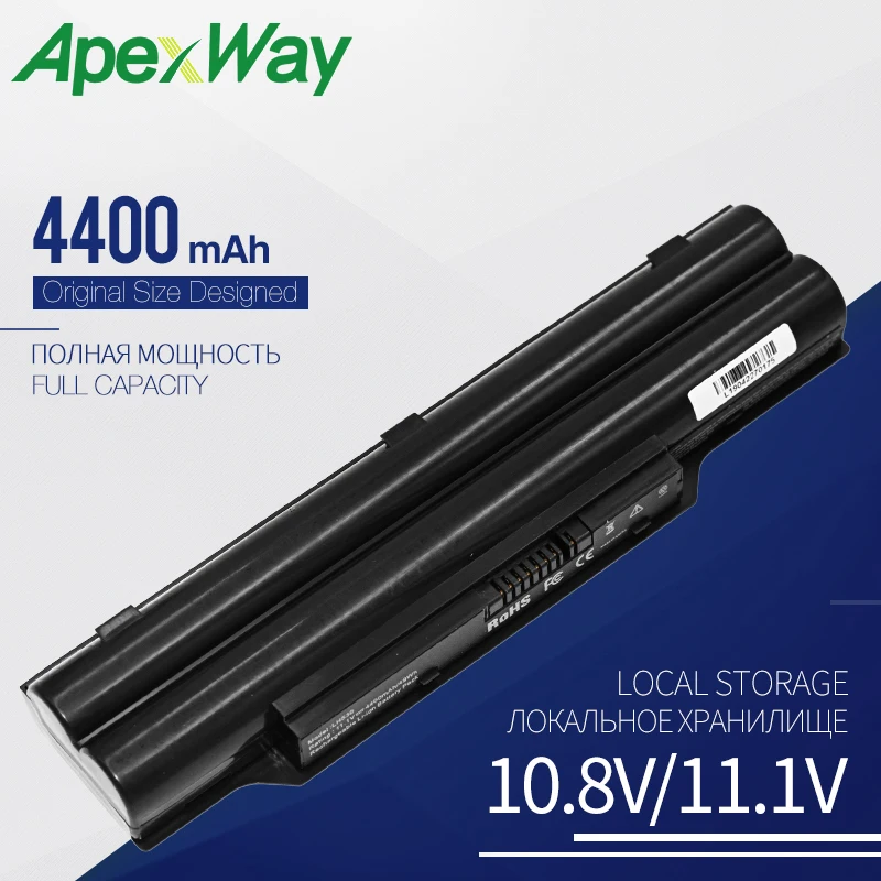 4400 мАч ноутбук аккумулятор для Fujitsu FMVNBP189 FMVNBP194 FPCBP250 FPCBP250AP S26391-F495-L100 S26391-F840-L100 |