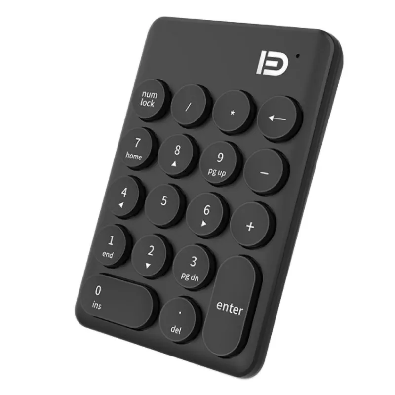 Новая мини-клавиатура размера портативная цифровая клавиатура 2,4G 18 клавиш Беспроводная USB цифровая клавиатура для портативных ПК