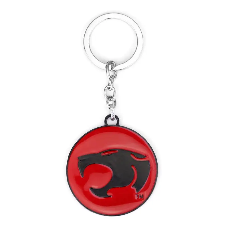 THUNDERCATS logo Metal Red Ant silver color Key chain 4.8/"  sword cosplay USA