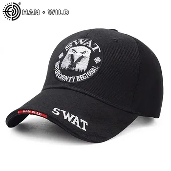 

Casquette Hat Eagle SWAT Tactical Baseball Cap Army Snapback Hat Cotton Bone Adjustable Male Outdoor US Navy Snapback Cap Gorras