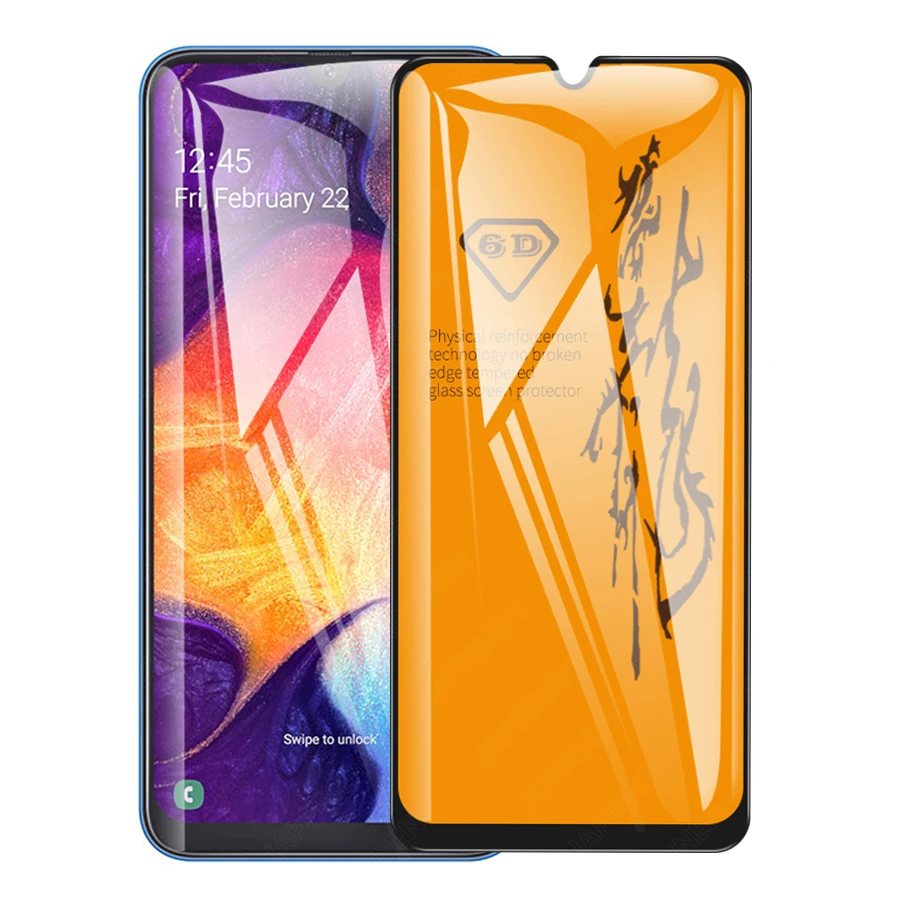 

6D Tempered Glass For Samsung Galaxy M30s A50 A70 A40 Screen Protector Glass For Samsung A20 A30 A50s A60 A80 M20 M30s M40 Glass