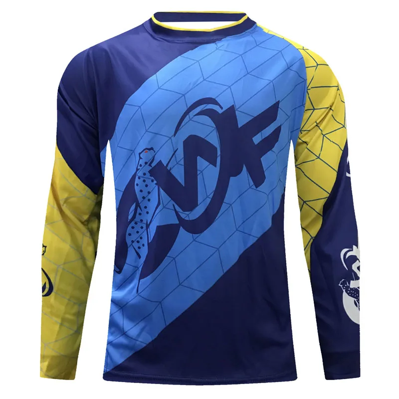 

REPT CWF Bike Riding Racing T-shirt Quick-drying MTB DH Mountain Bike Jersey Quick dry motocross gear Tops
