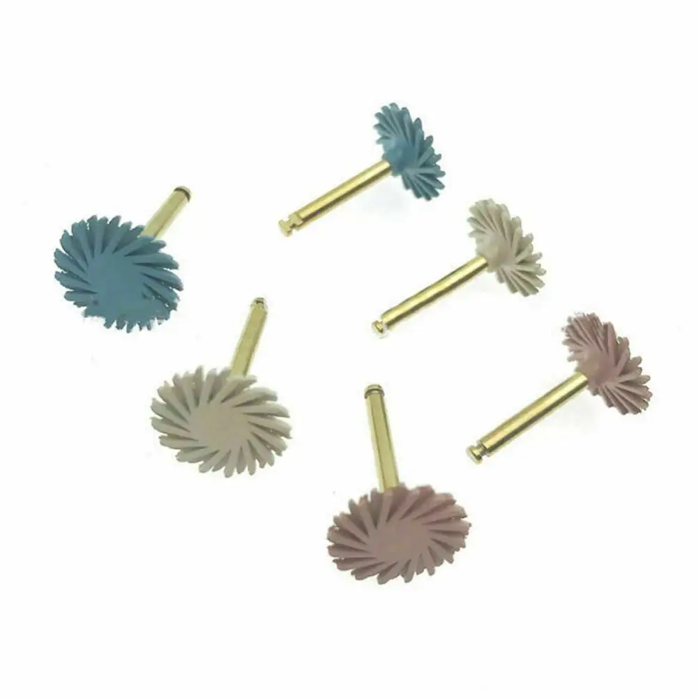 

New 6 In 1 Set Polishing Disc Dental Self-glazed Flip Flip Disc Tools For Teeth Polishing Disc Dental Set Teeth whitening T J5J6
