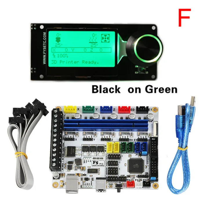 F5 V1.2 материнская плата+ MINI12864 ЖК-дисплей DIY комплект для 3d принтера ING-SHIPPING