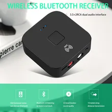 Беспроводной Bluetooth NFC 3,5 мм приемник для ТВ джек Aux адаптер Автомобильная Колонка BT 5,0 аудио приемник для телефона планшета ноутбука