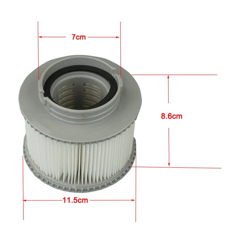 for MSPA Filters Inflatable Swimming Pool Strainer Hot Tub Part Replacement Filter Cartridge Spas