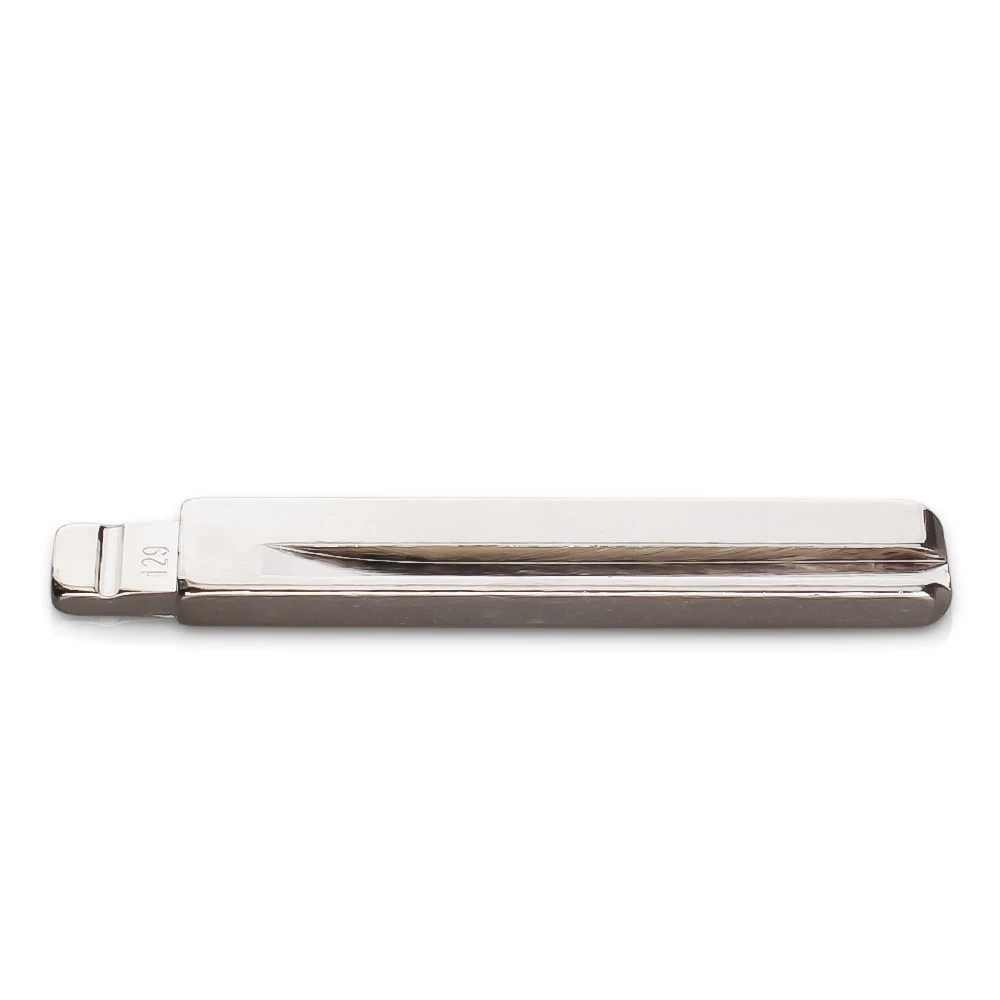 KEYYOU 10 шт.#129#130 металлический пустой неразрезанный флип KD ключ для hyundai для Kia Автомобильный Дистанционный ключ Embryo Uncut HY20 правое левое лезвие