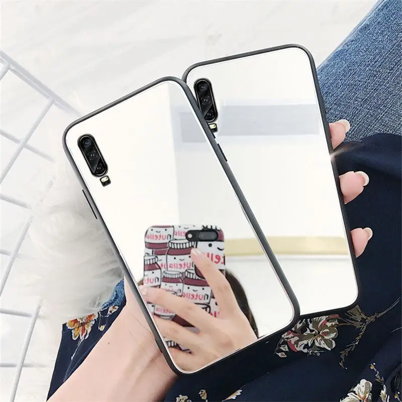 Fashion Mirror Case For Huawei Honor 20 10 Lite 9C 9A 8X 8C 8A 10i 20i 20S P30 P20 P40 Pro Nova 5T P Smart 2019 Back Cover | Мобильные
