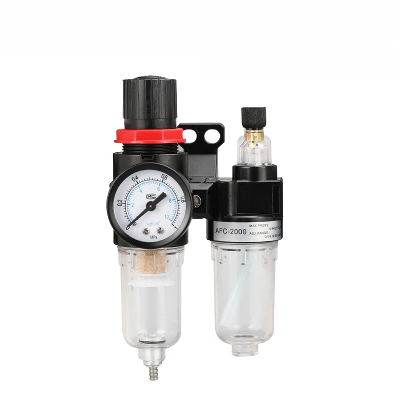 AIRTAC ประเภท Air filter regulator ผสม AFC2000 AFR2000 1/4"air filter