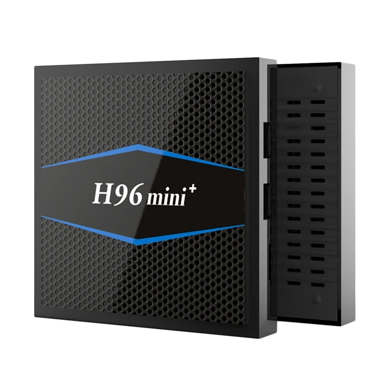 H96 Мини плюс Android 7,1 Amlogic S905W четырехъядерный Смарт ТВ приставка 2 Гб 16 Гб Поддержка 2,4 ГГц Wifi 100M Lan Bluetooth 4,0 H.265 4K Medi