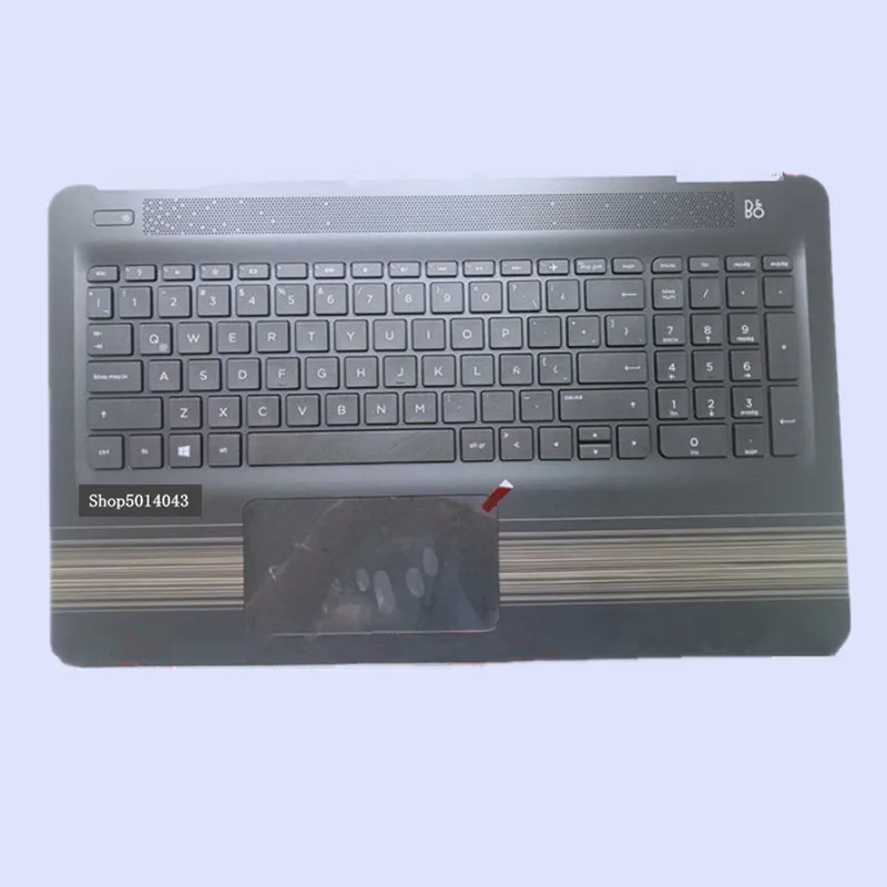 

NEW Original laptop replace palmrest upper cover with US Version keyboard with backlit for HP 15-AU AU034TX AU094TX AU040TX