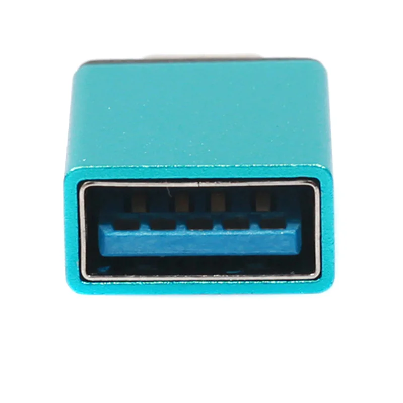 Mini type-C к USB 3,0 адаптер из алюминиевого сплава OTG конвертер для всех тип-c мобильных телефонов планшетных ПК QJY99