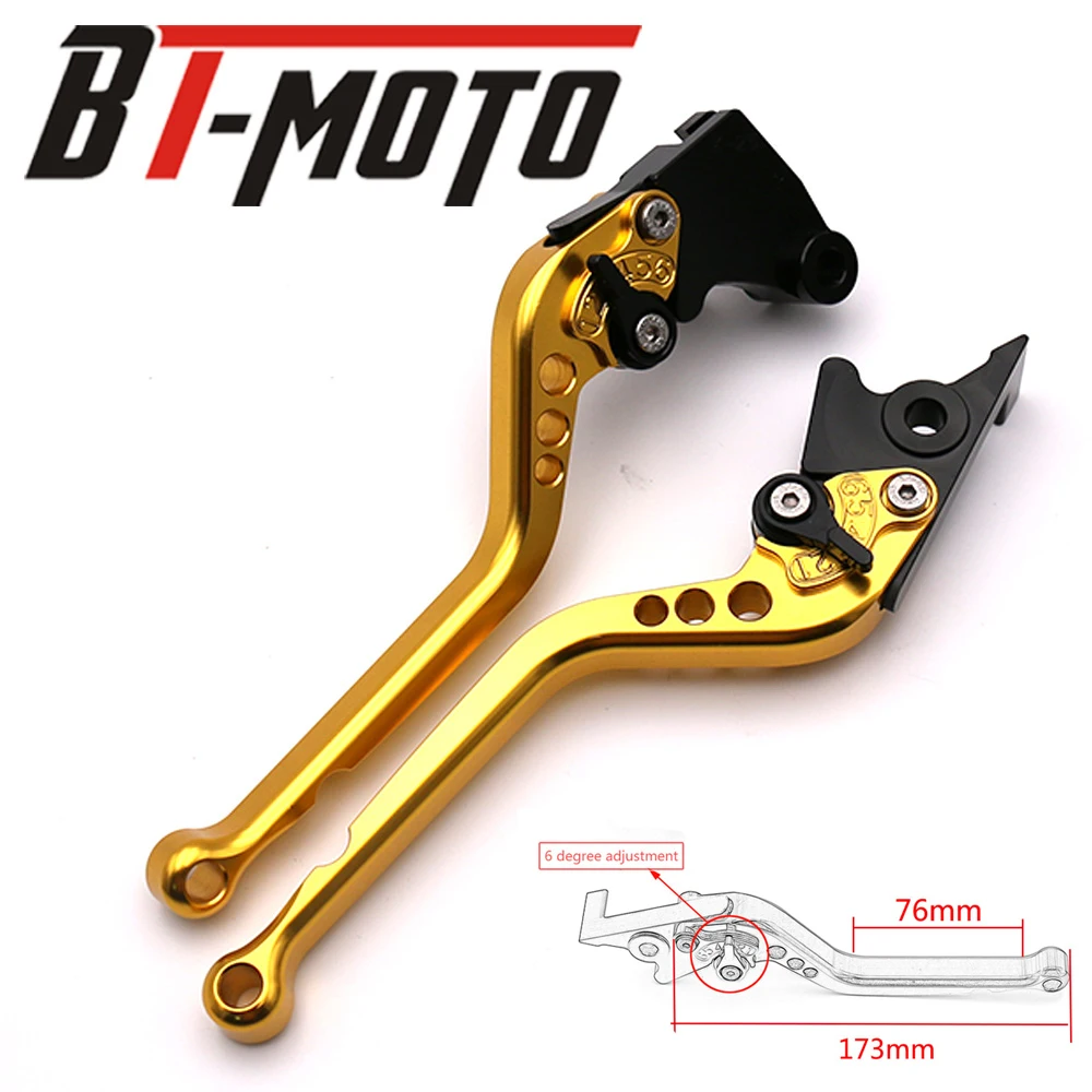 CNC Long Adjustable Brake Clutch Levers For Suzuki GSXR 1000 600 750 GSR 750 600 400 DL650/V