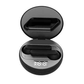 

S16 Wireless Bluetooth Headset Binaural Macaron Digital Display Anti-Magnetic Contact In-Ear Small Bass Earplugs