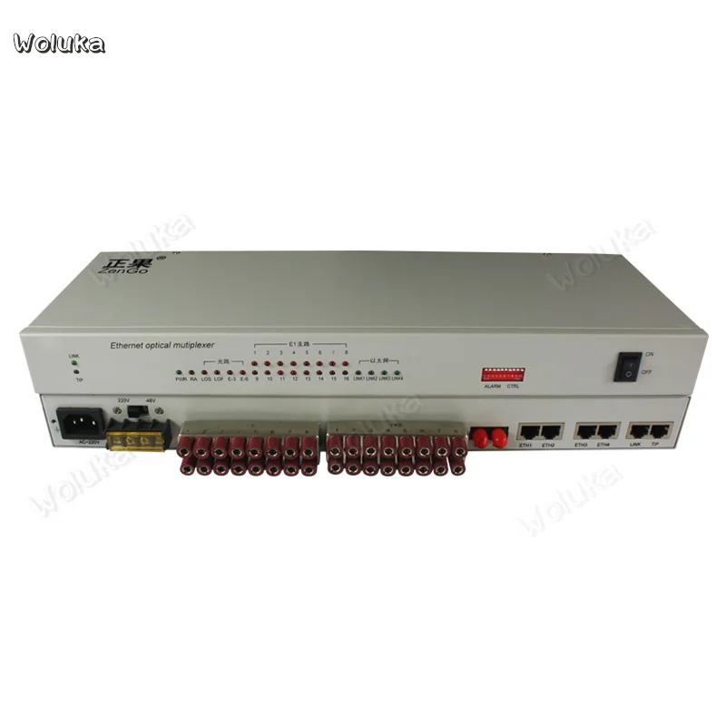 PDH оптический приемопередатчик 16E1+ 4 road 100M сеть 100M dual fiber FC16 E1BNC интерфейс CD50 W02